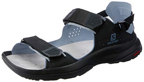 Salomon Tech Sandal Feel Unisex adulto Zapatos de trekking, Negro (Black/Flint Stone/Black), 42 ⅔ EU