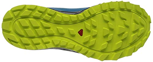 Salomon Trailster 2 Gore-Tex (impermeable) Hombre Zapatos de trail running, Azul (Lyons Blue/Navy Blazer/Evening Primrose), 42 EU