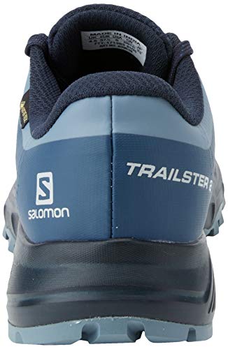 Salomon Trailster 2 Gore-Tex (impermeable) Mujer Zapatos de trail running, Azul (Navy Blazer/Sargasso Sea/Flint Stone), 43 ⅓ EU