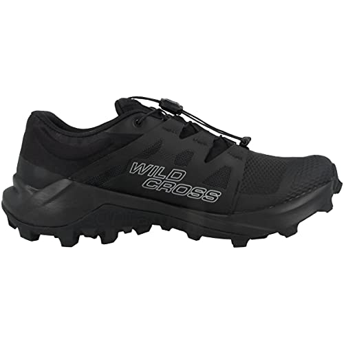 Salomon Wildcross GTX - Zapatillas de correr para mujer, Black Black Black L41121500, 43 1/3 EU