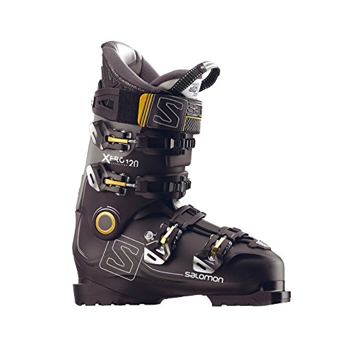SALOMON X Pro 120 – Botas de esquí para Hombre, Black/Metallic Black/Light Grey