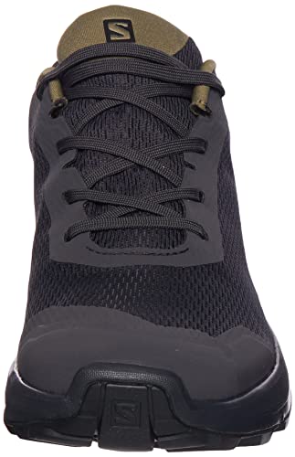 Salomon X Reveal Gore-Tex (impermeable) Hombre Zapatos de trekking, Negro (Phantom/Burnt Olive/Black), 41 ⅓ EU