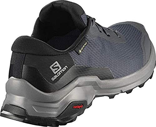 Salomon X Reveal Gore-Tex (impermeable) Mujer Zapatos de trekking, Negro (Ebony/Black/Quiet Shade), 43 ⅓ EU