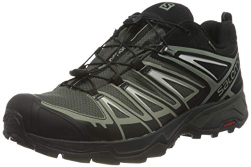 Salomon X Ultra 3 Gore-Tex (impermeable) Hombre Zapatos de trekking, Gris (Urban Chic/Shadow/Lunar Rock), 44 EU
