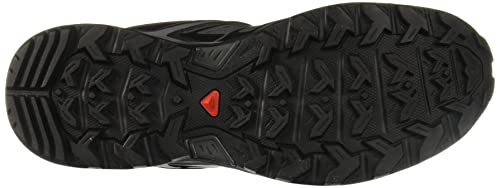 Salomon X Ultra 3 Gore-Tex (impermeable) Hombre Zapatos de trekking, Negro (Black/Magnet/Quiet Shade), 41 ⅓ EU