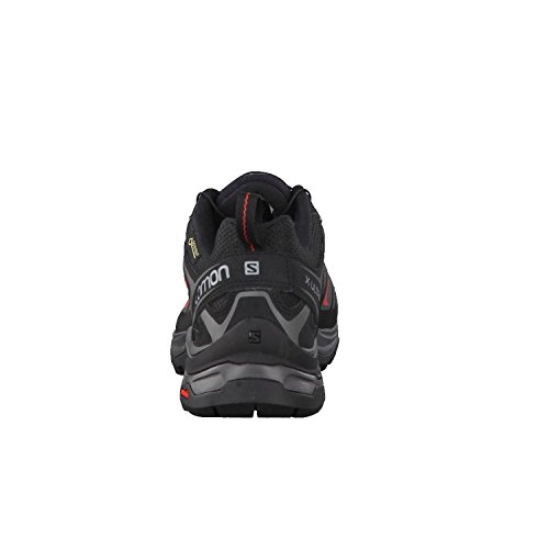 Salomon X Ultra 3 Gore-Tex (impermeable) Mujer Zapatos de trekking, Gris (Magnet/Black/Mineral Red), 42 EU