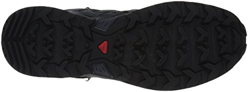 Salomon X Ultra 3 Wide Mid Gore-Tex (impermeable) Hombre Zapatos de trekking, Negro (Black/India Ink/Monument), 42 EU