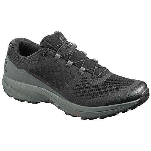 SALOMON XA Elevate Men's Trail Running Shoes Size UK 8.5, Black/Black/Urban Chic - Negro, 42 2/3