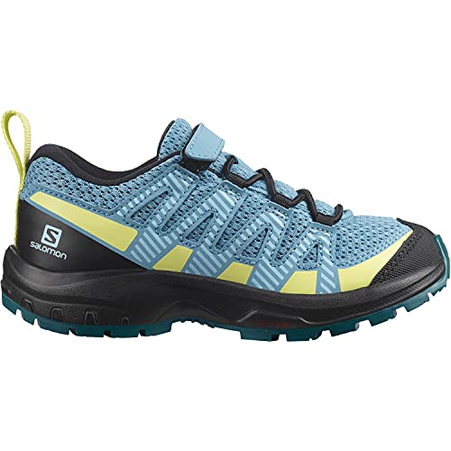 Salomon XA Pro V8 unisex-niños Zapatos de trail running, Azul (Delphinium Blue/Black/Charlock), 36 EU