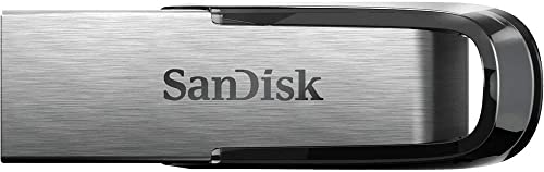 SanDisk Ultra Flair Memoria flash USB 3.0 de 16 GB, con carcasa de metal duradera y elegante y hasta 130 MB/s de velocidad de lectura, Negro