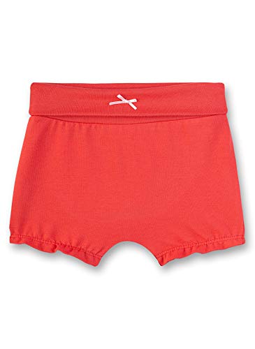 Sanetta Fiftyseven Kurze Hose Pantalones Cortos, Rojo (Chilli 37007), 95 (Talla del Fabricante: 080) para Bebés