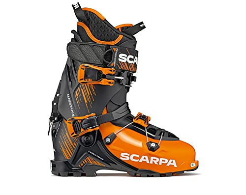 SCARPA Maestrale Alpine Touring Botas de esquí para esquí de travesía y descenso - naranja/negro - 25.5