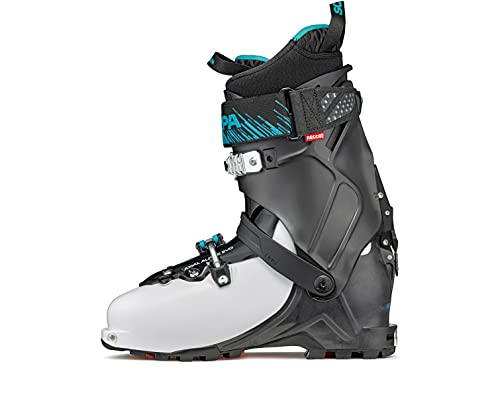 SCARPA Maestrale RS Alpine Touring Botas de esquí para esquí de travesía y descenso - Blanco/Negro/Azul - 28