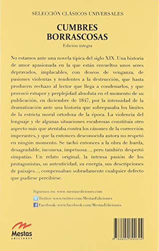 Scu. Cumbres Borrascosas (Ed.Integra): 61 (Selección clásicos universales)