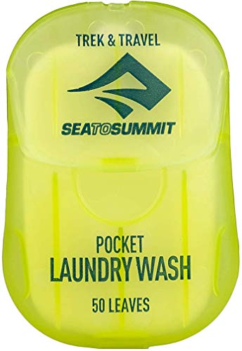 Sea To Summit Trek & Travel Pocket Lavado de lavandería (50 hojas/.5 oz)