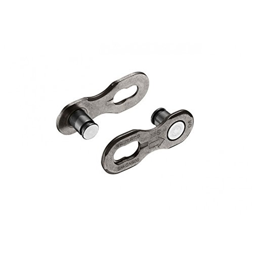 Shimano SM-CN900 11 Speed Removable Quick Split Chain Link in Silver x2