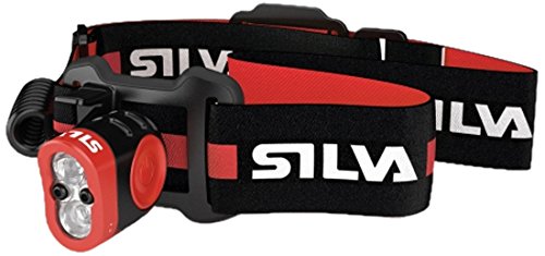 Silva Schneider Trail Speed - Linterna (Cinta, Negro, Rojo, ABS sintéticos, Policarbonato, LED, 400 LM, 85m)