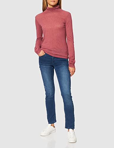 Sisley Turtle Neck SW. L/S 3XY4L2100 Jersey, Roan Rouge 20h, XS para Mujer
