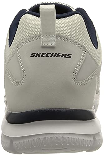 Skechers Track Scloric, Zapatillas Hombre, White, 44 EU