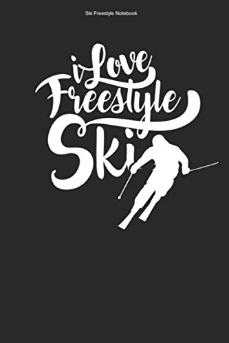 Ski Freestyle Notebook: 100 Pages | Graph Paper Grid Interior | Jump Team Skis Freestyle Beginner Skiers Instructor Freestyler Vacation Snow Skier Gift Slope Winter Sports Skiing Ski