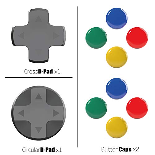 Skull & Co. D-Pad Button Cap Set for Nintendo Switch and Switch OLED Joy-con