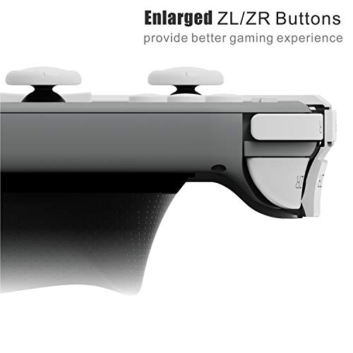 Skull & Co. GripCase Lite Bundle: una cómoda funda protectora con agarres reemplazables [para todos los tamaños de manos] para Nintendo Switch Lite- Azul