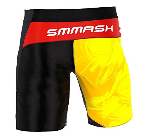 SMMASH Graffiti Pantalones Cortos para Hombres para Entrenamiento Cruzado (L)