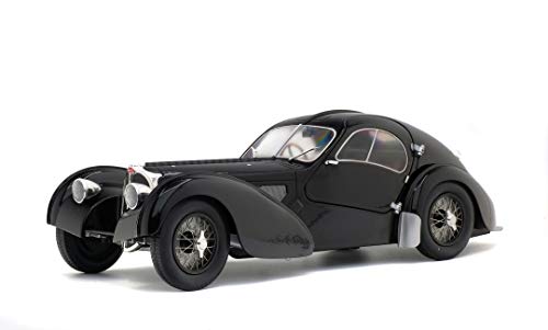 solido 421184430 1:18 1937 Bugatti Atlantic-Negro