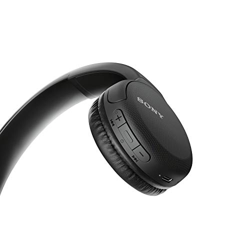 Sony WH-CH510 - Auriculares inalámbricos bluetooth de diadema con hasta 35 h de autonomía, negro