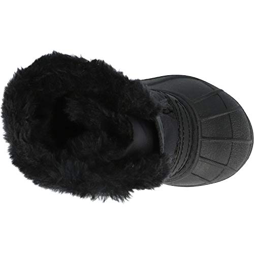 Sorel Bebé Unisex Botas de invierno TODDLER SNOW COMMANDER, Color: Negro (Black, Charcoal), Talla: 23