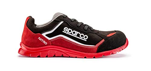 Sparco - Zapatillas Nitro S3 Rojo/Black talla 40 EU (S0752240RSNR)