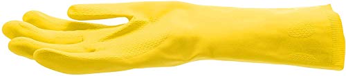 Spontex Milleusi - Guantes de goma amarillos, talla M