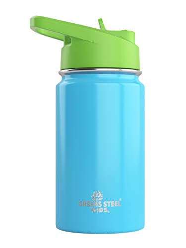 Stainless Steel Insulated Double Wall Kids Bottle (Blue)