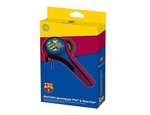 Subsonic - Auricular Gaming y Kit peatón Licencia Oficial FCB FC Barcelona Compatible Playstation 4 - PS4 Pro - PS4 Slim - Xbox One - PS3 - Smartphone - Tableta - iPhone 4 - iPhone 5 iPhone 6