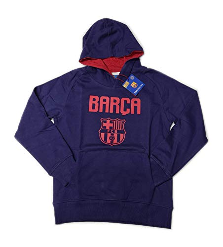 Sudadera con Capucha Barça - FC. Barcelona - Producto con Licencia Oficial - 3 años - 100% Polyester