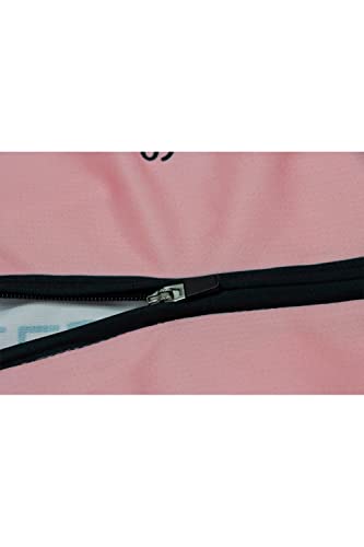 SUNDRIED Jersey de Ciclismo de Manga Larga para Mujer, Camiseta de Ciclismo de Carretera, Camiseta de Ciclismo de montaña Rosa, Ropa de Ciclismo (Rosa, S)