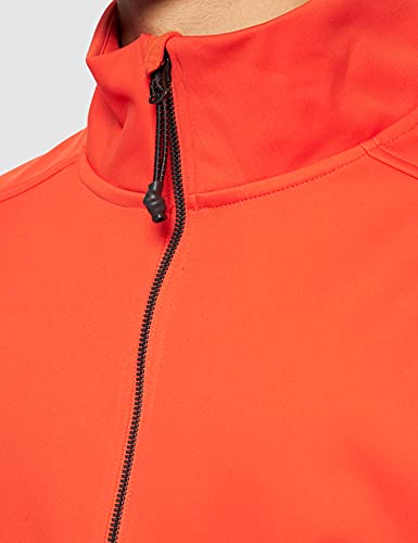 Superdry Chaqueta Bonded Soft Shell, Bold Orange, XL para Hombre
