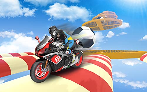 Superhero Mega Ramp Moto Rider: 3D GT Auto Stunts