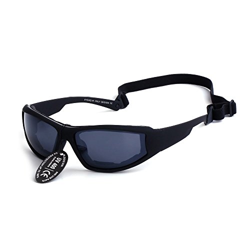 Supertrip Sport Gafas de sol motocicleta gafas ciclismo Gafas Gafas de esquí color negro para deporte y ocio