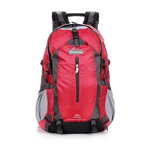SZH&BEIB Impermeable al aire libre bolso que sube mochila de senderismo Camping deportivo multifuncional 50L , G