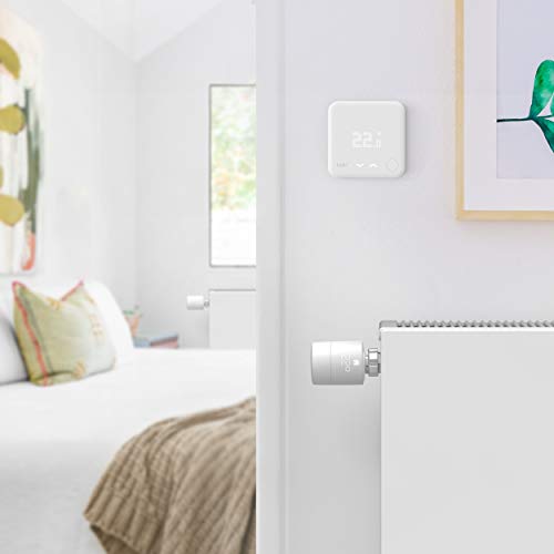 tado° Termostato Inteligente Cableado – Accesorio para control de habitaciones múltiples, control de calefacción inteligente, Instálalo tú mismo