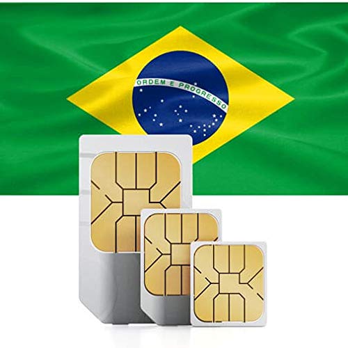 Tarjeta SIM prepago para Brasil con 3GB de Datos de Alta Velocidad válida por 60 días
