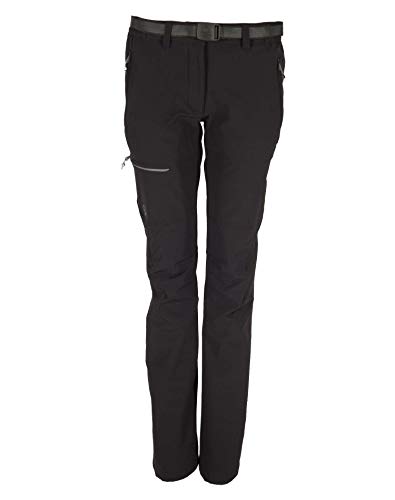 Ternua ® Pantalón Dinesh Pant W A-Black Negro Mujer - XL, Mujer, Otoño - Invierno, OI2019