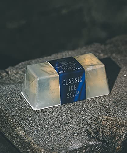 The Bluebeards Revenge, Classic Ice Hand And Body Soap Bar For Men, Vegan Friendly And Low Waste Soap Bar, 175g, Duo Pack