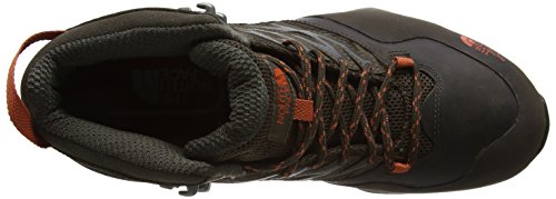 The North Face M Hedgehog Hike Mid GTX - Zapatillas de senderismo Hombre, MARRóN (MOREL BROWN/ORANGE RUST _ GRW), 39