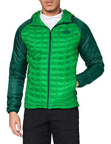 The North Face M TBL Sport HD Sudadera Deportiva con Capucha Thermoball, Hombre, Verde (Primary Green/B), S