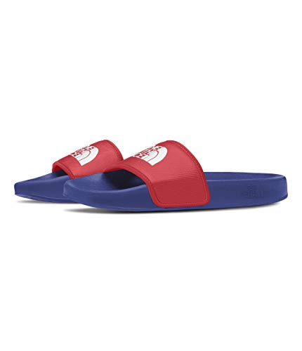 The North Face Men's Base Camp Slide III, TNF Blue/Horizon Red, 7