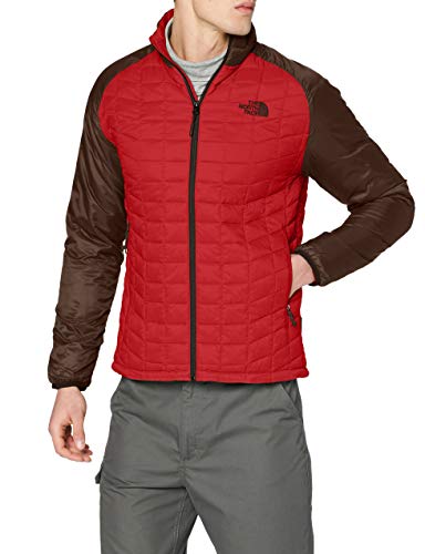 The North Face T93RXD Chaqueta deportiva Thermoball, Hombre, Rojo (Rage Red/Bitter), M