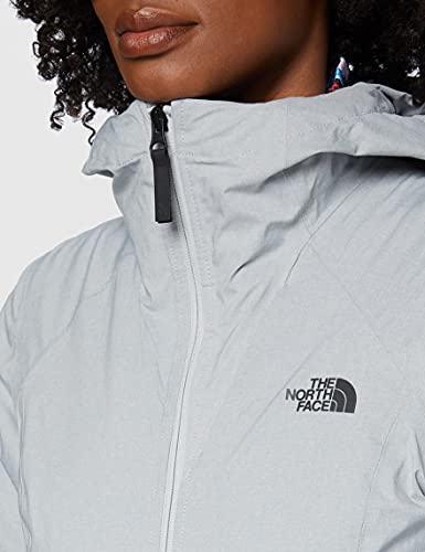 The North Face W Tri Jkt Chaqueta Thermoball Triclimate, Mujer, TNF Light Grey Heather, XL