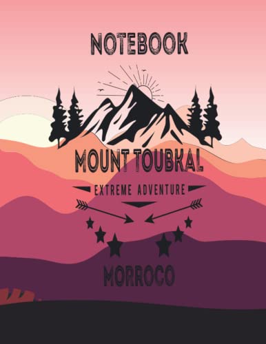 The Toubkal Notebook: Planner & journal the Toubkal Mountain